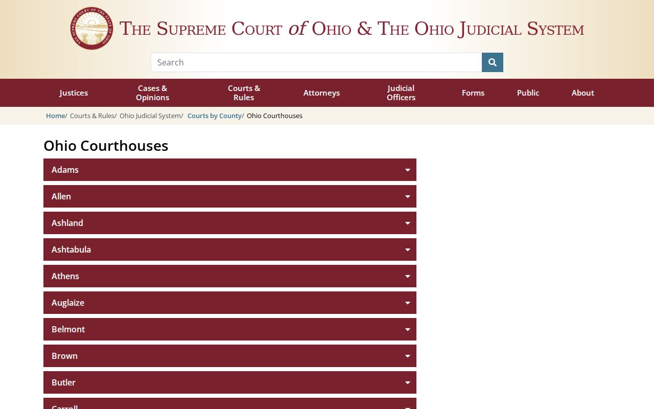 Meigs County court docket historic courthouse record access